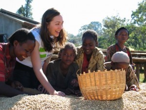 In 2005 Shayna visited Ethiopian coffee farmers with Oxfam America to learn about their challenges in accessing world markets and selling their world reknown beans at fair prices.