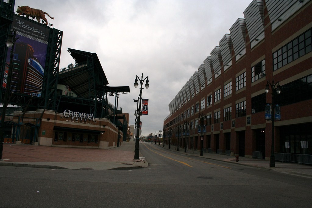 comerica-park-and-ford-field