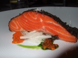 Confit of Ocean Trout & Konbu; by Goosmurf