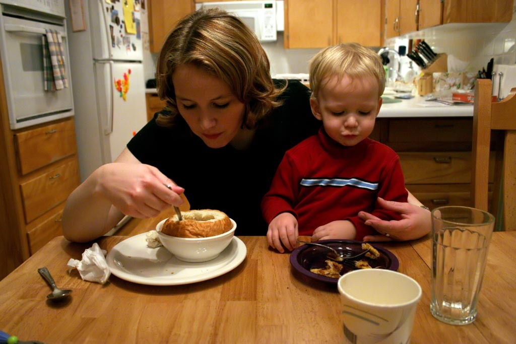 dinner-in-suburbia