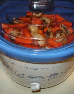 Dinner is in the crockpot; by merelymel13