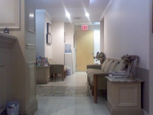 Doctor\'s office waiting room; by The Consumerist