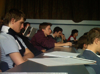 lecture sleeping