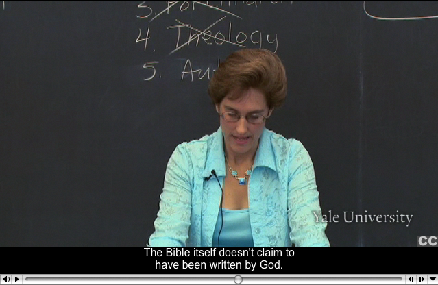 Yale Jewish Bible class