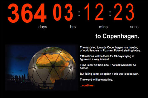 Count down clock