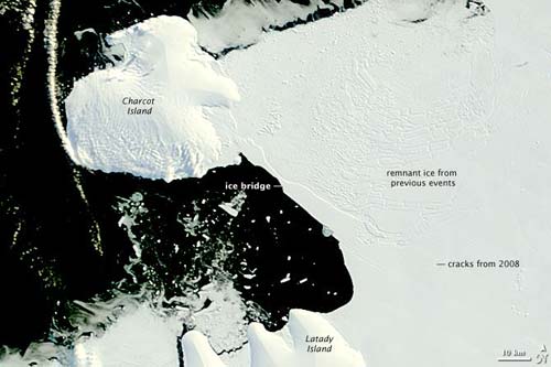 Wilkins Ice Shelf, Mar. 31, 2009
