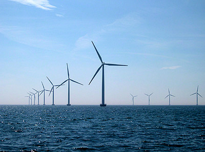 Nysted offshore wind farm, Denmark