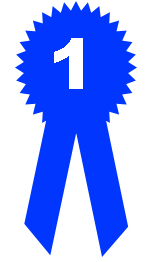 blue award ribbon
