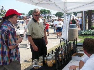 Tom Vilsack at Iowa State Fair, Aug 14, 2007; IowaPolitics.com