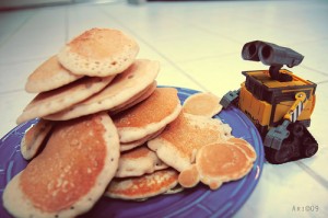 Pancakes; by bunnyrel
