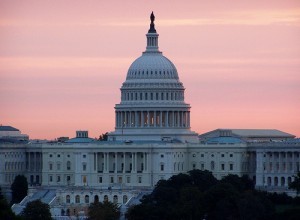 US Capitol against a morning sky; by kimberlyfaye