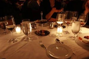 Dinner at the village pub; by Swami Stream