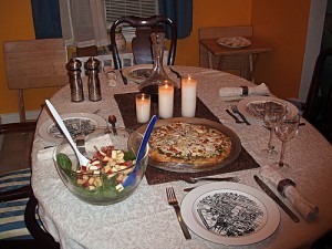 Dinner; by petit hiboux