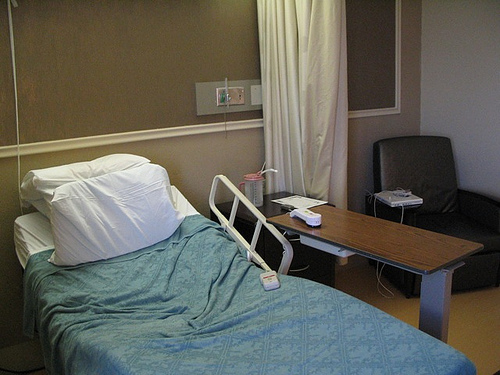 hospital bed