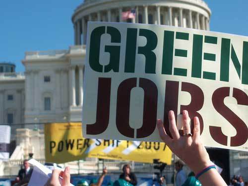 green-jobs Green Jobs Rally at the Capitol Building in Wash. DC, 2009