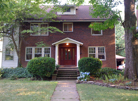 EH house front steps