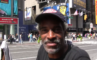 EH guy times square