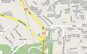Mamila area, by the Old City of Jerusalem
