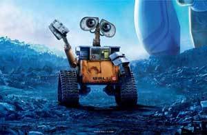 Image of Wall-E robot amid trash